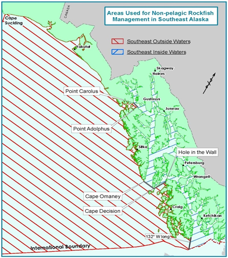 Southeast Alaska non-pelagic rockfish sport fishing regulations set for 2012